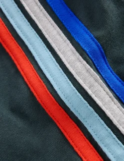 Boden Tops & T-Shirts-T-shirt à manches raglan motif arc-en-ciel VERT PIGNON