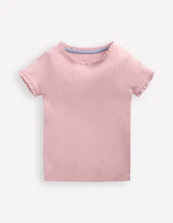 Boden Tops & T-Shirts-T-shirt côtelé à manches courtes Artic Marl