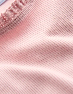 Boden Tops & T-Shirts-T-shirt côtelé à manches courtes Artic Marl