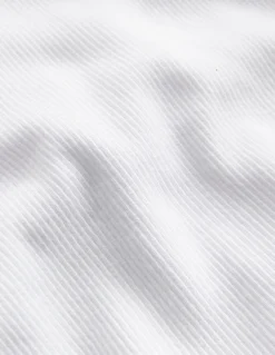 Boden Tops & T-Shirts-T-shirt côtelé à manches courtes Blanc