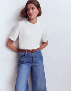 Boden Tops & T-Shirts-T-shirt décontracté en coton Blanc