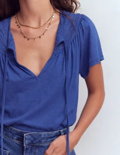 Boden Tops & T-Shirts-T-shirt Edi à détails Beaucoup blue