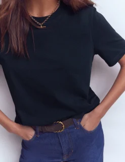 Boden Tops & T-Shirts-T-shirt en coton Bleu marine