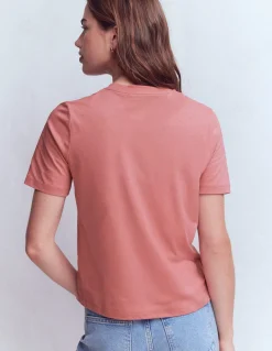 Boden Tops & T-Shirts-T-shirt en coton Rose vintage