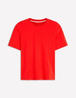 Boden Tops & T-Shirts-T-shirt en coton ROUGE