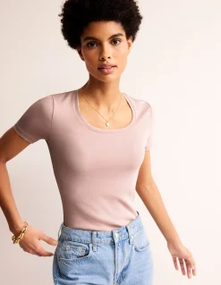 Boden Tops & T-Shirts-T-shirt essentiel en jersey Milchshake