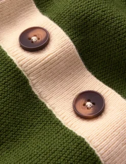 Boden Pulls & Gilets-T-shirt Grace colourblock Vert promenade