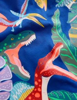 Boden Tops & T-Shirts-T-shirt graphique à manches courtes Ère jurassique bleu connecté