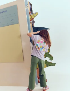 Boden Tops & T-Shirts-T-shirt imprimé à manches courtes Glaces violet