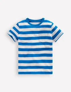 Boden Tops & T-Shirts-T-shirt manches courtes pour tous les jours Bleu directoire/lait de coco