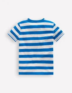 Boden Tops & T-Shirts-T-shirt manches courtes pour tous les jours Bleu directoire/lait de coco