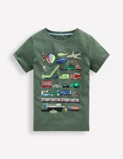 Boden Tops & T-Shirts-T-shirt phosphorescent Transports couronne de laurier