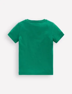 Boden Tops & T-Shirts-T-shirt phosphorescent à super surpiqûres Vert alpin