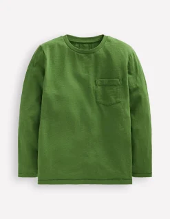 Boden Tops & T-Shirts-T-shirt pour tous les jours à manches longues Vert Brocoli