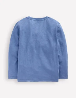 Boden Tops & T-Shirts-T-shirt pour tous les jours à manches longues Rivière bleue