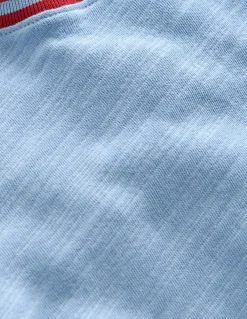Boden Tops & T-Shirts-T-shirt semi-épais à manches courtes Bleu glacier