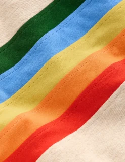 Boden Tops & T-Shirts-T-shirt semi-épais décontracté Avoine chine