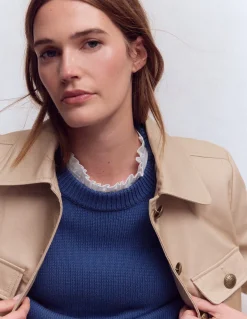 Boden Tops & T-Shirts-T-shirt volanté ultra-doux Blanc