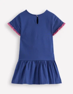 Boden Tops & T-Shirts|Robes-Tunique à emmanchures basses Bleu marine