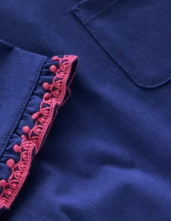 Boden Tops & T-Shirts|Robes-Tunique à emmanchures basses Bleu marine