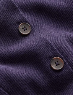 Boden Tenues De Travail|Pulls & Gilets-Veste ajustée Joanna en maille Bleu marine