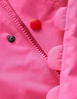 Boden Manteaux & Vestes-Veste imperméable fantaisie Monstre rose sorbet