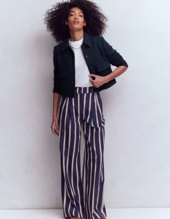 Boden Tenues De Travail|Manteaux & Vestes-Veste Lisburn à poches plaquées Bleu marine