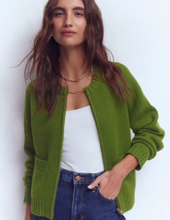 Boden Pulls & Gilets-Veste Maya zippée Jardin d'herbes aromatiques